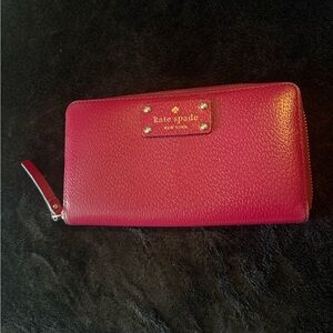 Kate Spade Vibrant Red Wallet